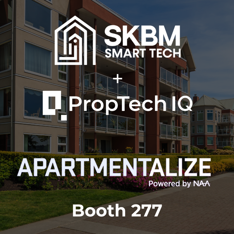 PropTech IQ announces partnership with SKBM Mart Tech for Apartmentalize powered by NAA - Booth 277